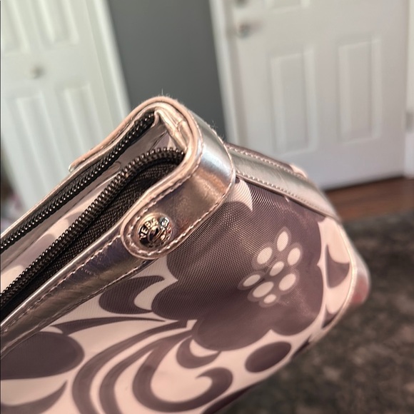 Vera Bradley Night & Day 2010Spring Pattern Zipped Travel Mesh Outer w/Liner GUC - Picture 10 of 16